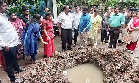 வடசென்னை வளர்ச்சி திட்டப் பணி: மேயர் பிரியா நேரில் ஆய்வு