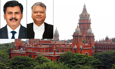சென்னை ஐகோர்ட்டு நிரந்தர நீதிபதிகளாக செந்தில்குமார், அருள்முருகனை நியமிக்க கொலீஜியம் பரிந்துரை