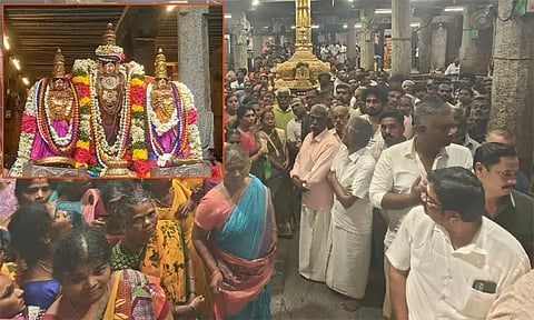 புரட்டாசி மாத பிறப்பு: பெருமாள் கோவில்களில் சிறப்பு வழிபாடு.. திரளான பக்தர்கள் தரிசனம்