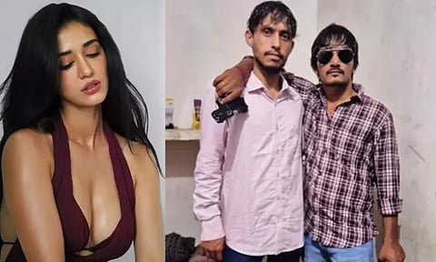 நடிகை திஷா பதானி வீட்டில் துப்பாக்கிச்சூடு நடத்திய 2 பேர் என்கவுன்ட்டரில் சுட்டுக் கொலை