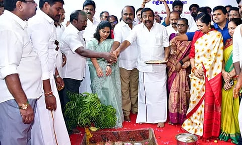 நாகேஸ்வரராவ் பூங்காவில் ரூ.12.22 கோடி மதிப்பீட்டில் மேம்பாட்டுப் பணிகளை தொடங்கி வைத்தார் கே.என்.நேரு