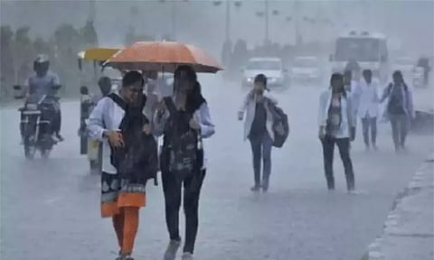 சென்னையில் பல்வேறு பகுதிகளில் மழை