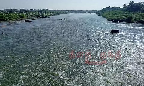 நீர்வரத்து அதிகரிப்பு; தென்பெண்ணை ஆற்றங்கரையோர மக்களுக்கு வெள்ள அபாய எச்சரிக்கை