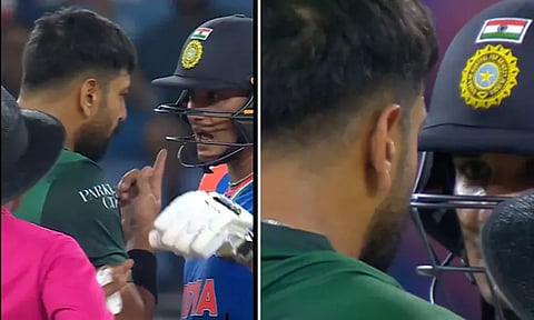 வம்பிழுத்த ஹாரிஸ் ரவூப்.. தரமான பதிலடி கொடுத்த அபிஷேக் சர்மா.. வைரல் வீடியோ