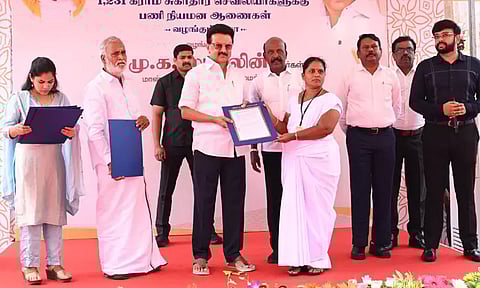 1231 செவிலியர் பணியிடங்களுக்கான பணி நியமன ஆணைகளை வழங்கினார் முதல்-அமைச்சர் மு.க. ஸ்டாலின்