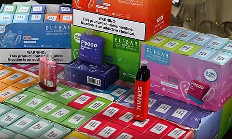 சென்னை விமான நிலையத்தில் ரூ. 1.33 கோடி மதிப்புள்ள இ-சிகரெட்டுகள் பறிமுதல்