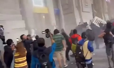 பாலஸ்தீனத்தை அங்கீகரிக்க வலியுறுத்தி இத்தாலியில் போராட்டம்