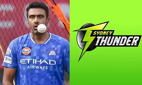 பிக்பாஷ் கிரிக்கெட்டில் சிட்னி தண்டர் அணியில் விளையாடும் அஸ்வின்