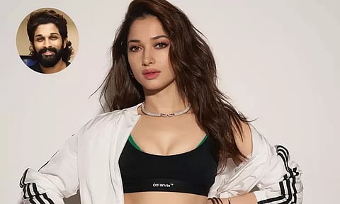 Allu Arjun gave me the floor steps: Tamannaah Bhatia