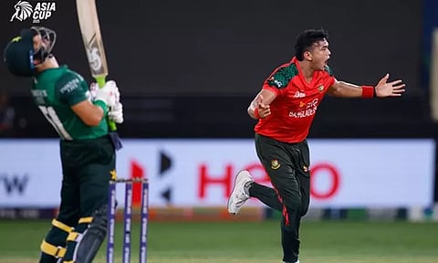 ஆசிய கோப்பை சூப்பர் 4 சுற்று: வங்காளதேச அணிக்கு 136 ரன்கள் இலக்கு நிர்ணயித்தது பாகிஸ்தான்