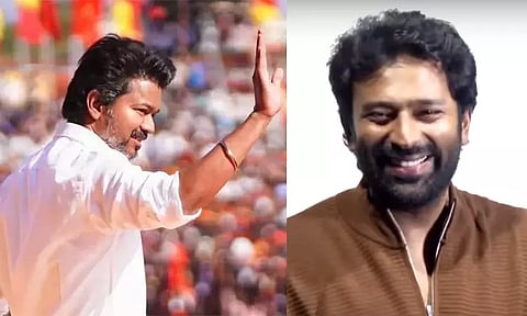 Is there a possibility of joining the TVK? - Shanthanu quickly answered a reporter's question