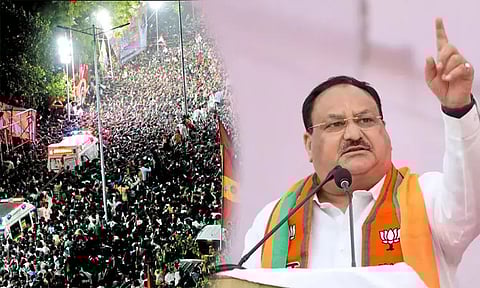 கரூர் கூட்ட நெரிசல்: 8 பேர் கொண்ட குழுவை அமைத்தார் ஜே.பி.நட்டா