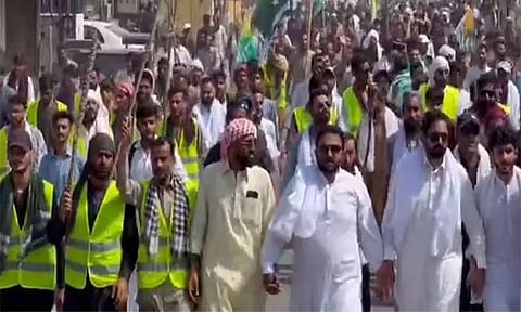 பாகிஸ்தான் அரசுக்கு எதிராக ஆக்கிரமிப்பு காஷ்மீரில் போராட்டம்