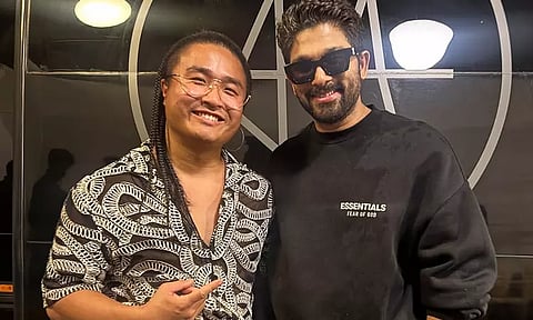 Allu Arjun, Atlee with Japanese choreographer...