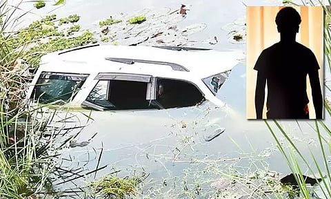 ஏரிக்குள் பாய்ந்த கார்.. மாமனார், மாமியாரை கொலை செய்ய திட்டமிட்ட மருமகன்.. நடந்தது என்ன..?