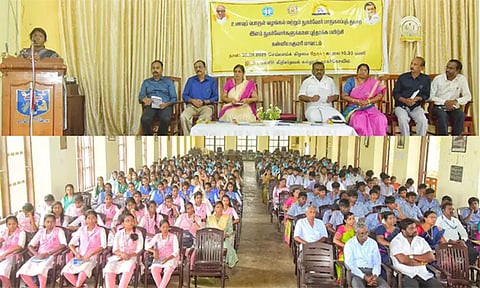 கன்னியாகுமரி: மாணவர்களுக்கு நுகர்வோர் சட்டம் குறித்த விழிப்புணர்வு கருத்தரங்கு