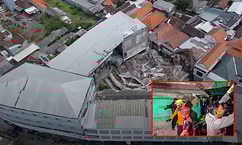 இந்தோனேசியா: பள்ளி கட்டிடம் இடிந்து விழுந்து 3 மாணவர்கள் பலி; 99 பேர் காயம்
