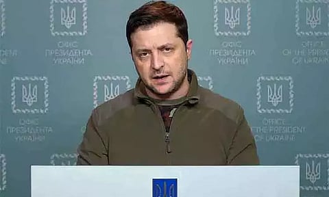 ‘ரஷியாவின் டிரோன் தாக்குதல்களால் அணுமின் நிலையங்களுக்கு ஆபத்து’ - ஜெலன்ஸ்கி எச்சரிக்கை