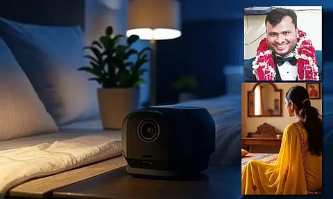 படுக்கை அறையில் கேமரா: மனைவியுடன் நெருக்கமாக இருந்த வீடியோவை நண்பர்களுக்கு அனுப்பிய வாலிபர்