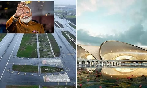 நவி மும்பையில் சர்வதேச விமான நிலையம்: பிரதமர் மோடி திறந்து வைக்கிறார்...!