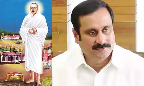 ‘தமிழ்நாட்டு மக்கள் வள்ளலாரின் கொள்கைகளுக்கு எதிராக வதைக்கப்படுகிறார்கள்' - அன்புமணி ராமதாஸ்