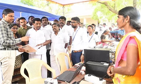 நலம் காக்கும் ஸ்டாலின் சிறப்பு மருத்துவ முகாம்: அமைச்சர் அனிதா ராதாகிருஷ்ணன் ஆய்வு