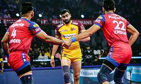 புரோ கபடி லீக்: உ.பி. யோத்தாஸ் அணியை வீழ்த்தி தெலுங்கு டைட்டன்ஸ் வெற்றி