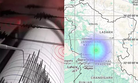 ஜம்மு காஷ்மீரில் நிலநடுக்கம்: ரிக்டர் அளவில் 3.6 ஆக பதிவு