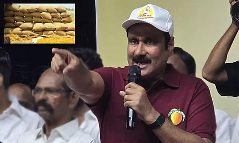 4 லட்சம் நெல் மூட்டைகள் தேக்கம்: கட்டமைப்பு வசதிகள் எப்போது தான் சாத்தியமாகும்? - அன்புமணி கேள்வி