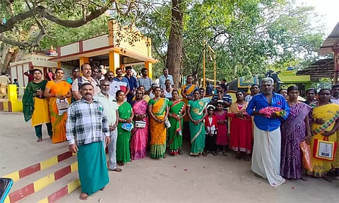 தோரணமலையில் பவுர்ணமி கிரிவலம்: ஏராளமான பக்தர்கள் பங்கேற்பு