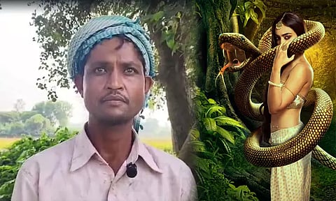 இரவில் நாகினியாக மாறி உஷ்..உஷ்.. என சத்தம் ; மனைவி மீது கணவர் பரபரப்பு புகார்