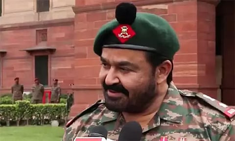 Mohanlal meets Army Chief in Delhi, receives commendation for Dadasaheb Phalke win
