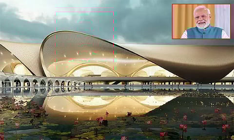 நவிமும்பை விமான நிலையத்தை இன்று திறந்து வைக்கிறார் பிரதமர் மோடி