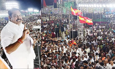 அதிமுக கூட்டத்தில் பறந்த தவெக கொடி... எடப்பாடி பழனிசாமி கூறிய வார்த்தையால் தொண்டர்கள் ஆரவாரம்