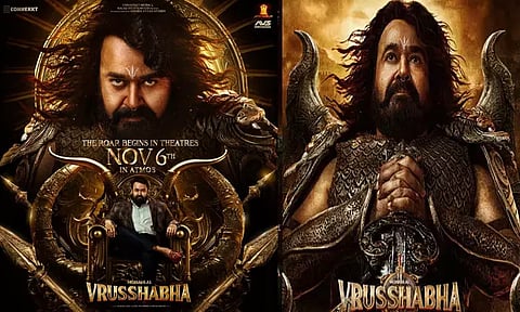 மோகன்லாலின் “விருஷபா” படத்தின் ரிலீஸ் தேதி அறிவிப்பு