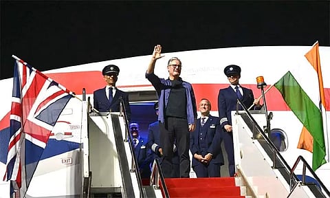 இந்திய பயணம் நிறைவு: இங்கிலாந்து புறப்பட்டார் கீர் ஸ்டார்மர்