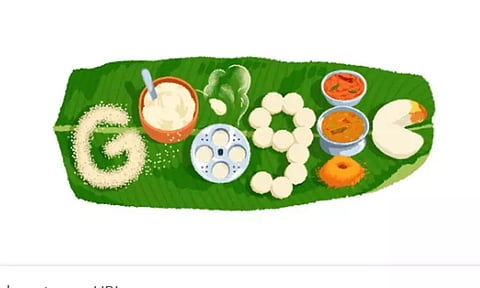 இட்லியை கொண்டாடும் வகையில் சிறப்பு ’டூடுல்’ வெளியிட்ட கூகுள்