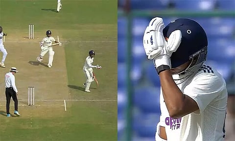 வெஸ்ட் இண்டீசுக்கு எதிரான டெஸ்ட்: இரட்டை சதத்தை தவறவிட்ட ஜெய்ஸ்வால்