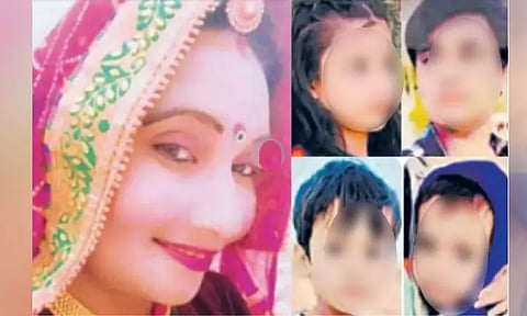 4 பிள்ளைகளுடன் இளம்பெண் விஷம் குடித்து தற்கொலை - அதிர்ச்சி சம்பவம்