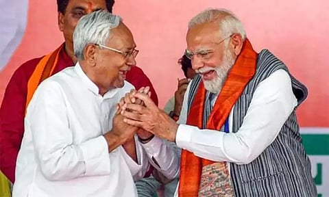 பீகார் தேர்தல்: தொகுதி பங்கீடு நிறைவு - பாஜக, ஜே.டி.யு. தலா 101 தொகுதிகளில் போட்டி