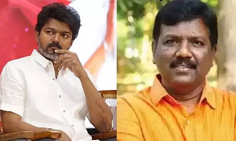 பாஜக நாடகத்தில் நடிக்கும் அரசியல் நடிகர்தான் விஜய் - ரவிக்குமார் எம்.பி