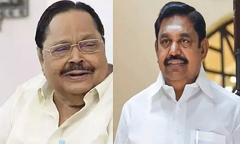 அமைச்சர் துரைமுருகனிடம் உடல்நலம் விசாரித்த எடப்பாடி பழனிசாமி