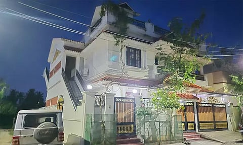 காஞ்சிபுரத்தில் மோட்டார் வாகன ஆய்வாளர் வீட்டில் லஞ்ச ஒழிப்பு போலீசார் சோதனை