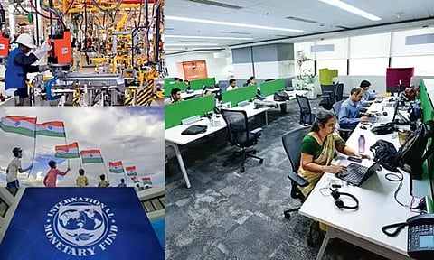 நடப்பு நிதியாண்டில் இந்தியாவின் பொருளாதார வளர்ச்சி எவ்வளவு? - ஐஎம்எப் கணிப்பு