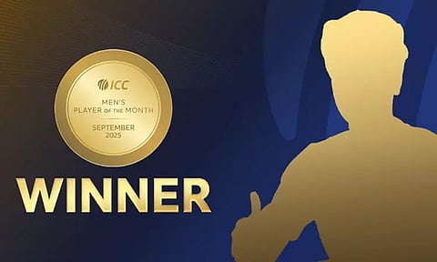 ஐ.சி.சி.-ன் செப்டம்பர் மாத சிறந்த வீரர், வீராங்கனை விருதை வென்ற இந்தியர்கள்.. யாரெல்லாம் தெரியுமா..?