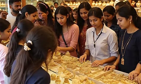 ராக்கெட் வேகத்தில் உயர்ந்த தங்கம் விலை.. மீண்டும் புதிய உச்சம்: ஒரு சவரன் ரூ.97 ஆயிரத்தை தாண்டியது