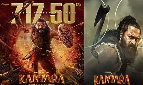 இரண்டே வாரத்தில் ரூ.717 கோடி வசூலித்த “காந்தாரா சாப்டர் 1”