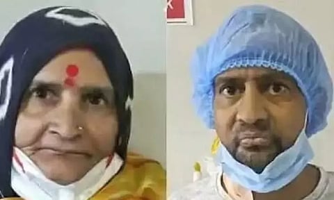 மகனுக்கு கிட்னி வழங்கிய 72 வயது மூதாட்டி - நெகிழ்ச்சி சம்பவம்