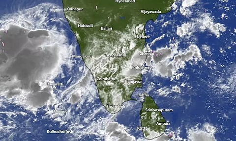 அரபிக்கடலில் உருவானது காற்றழுத்த தாழ்வுப்பகுதி