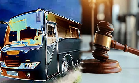 கழிவறையை பயன்படுத்த அனுமதி மறுத்த ஆம்னி பஸ்; நிறுவனத்திற்கு அபராதம் விதித்த கோர்ட்டு